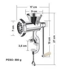 Molino De Carne Manual Prensa Aluminio